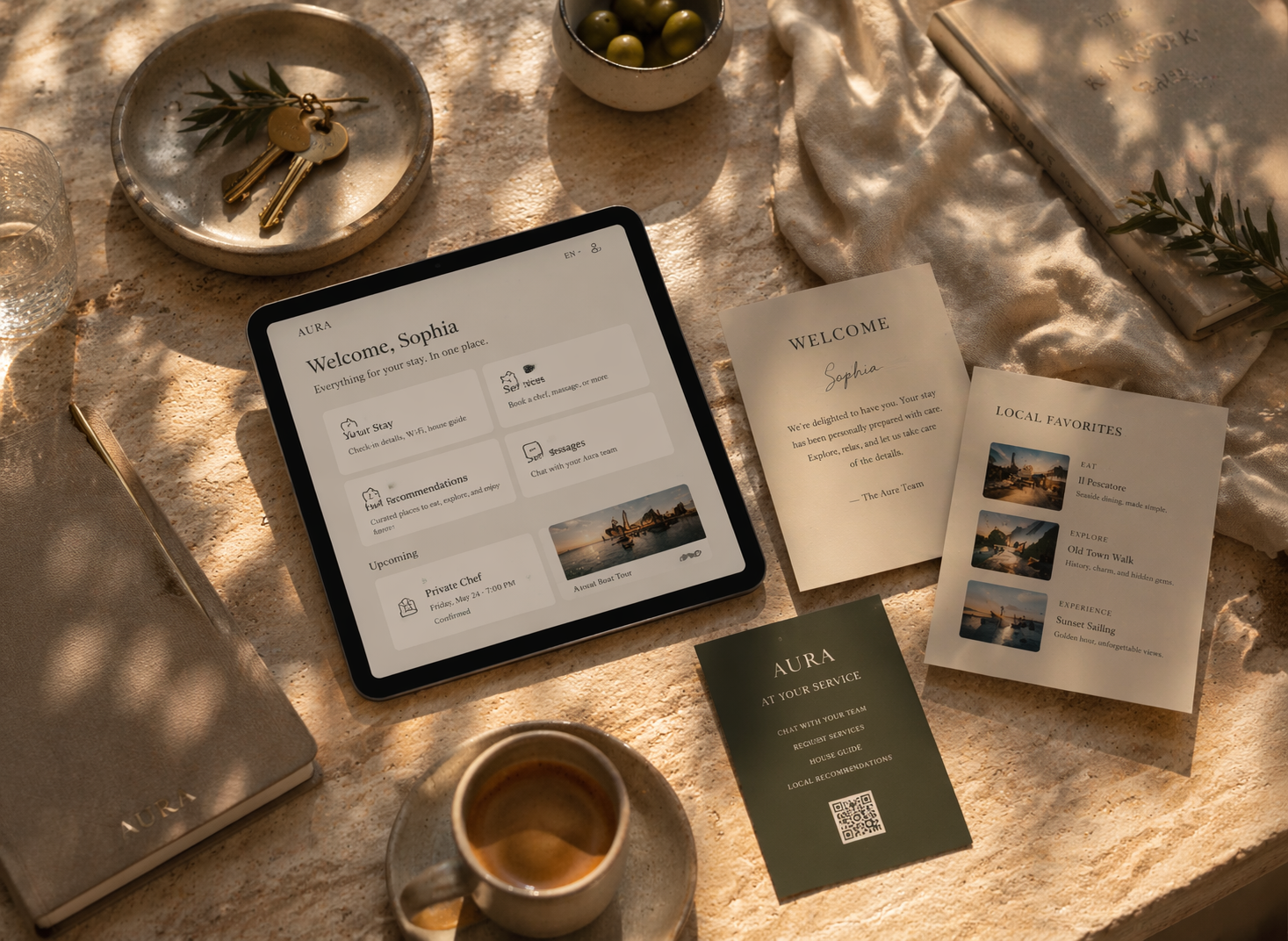 Uniek manages the guest experience